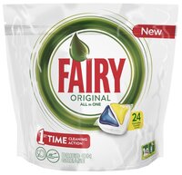 Fairy Original All in 1 капсулы (лимон) для посудомоечной машины 24 шт.