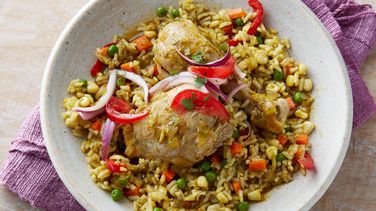 Peruvian Arroz con Pollo: Chicken and Rice
