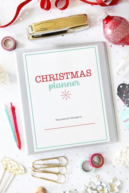 Deluxe Christmas Planner / Holiday Planner | https://www.abbylawson.com/deluxe-christmas-holiday-planner