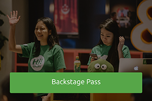 Backstage Pass: Community event for event organisers - come be inspired