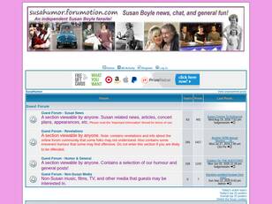 SusaHumor Forum - an independent Susan Boyle fansite!