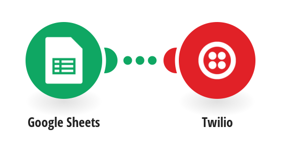 Send a Twilio SMS message for new rows in a Google Sheets spreadsheet.