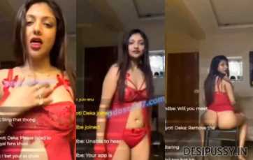 Khushi Mukherjee premium live sex show