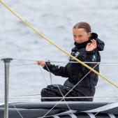 Greta Thunberg Nova York EFE