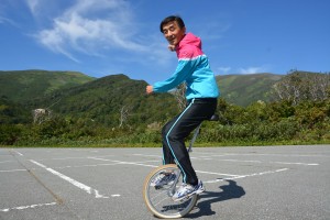 一輪車
