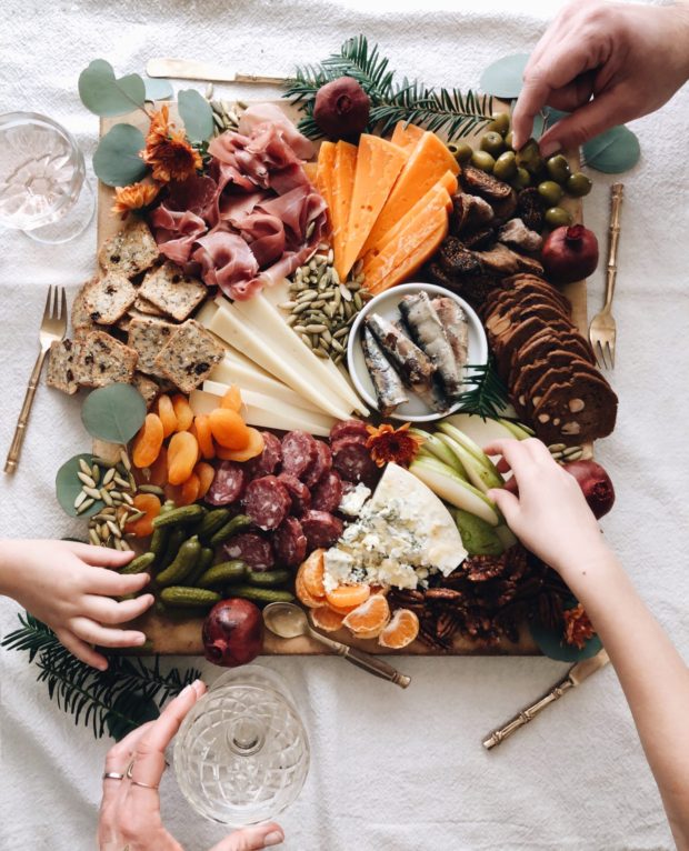 Fall Harvest Cheeseboard / Bev Cooks