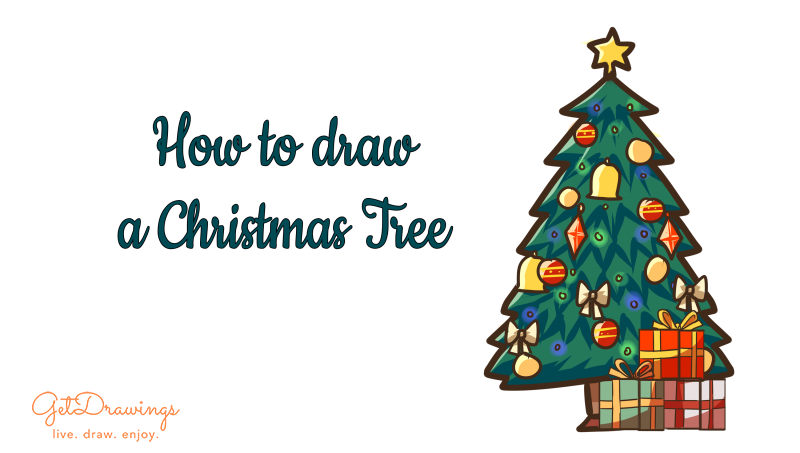 How to Draw a Christmas Tree