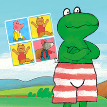 Juego para ni&ntilde;os : Frog Memo