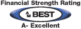 This company was issued a secure rating by the A.M. Best Company, click for additional details