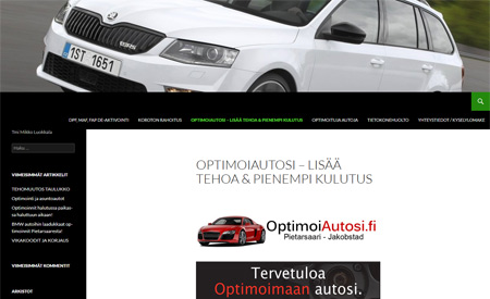 Optimoi autosi
