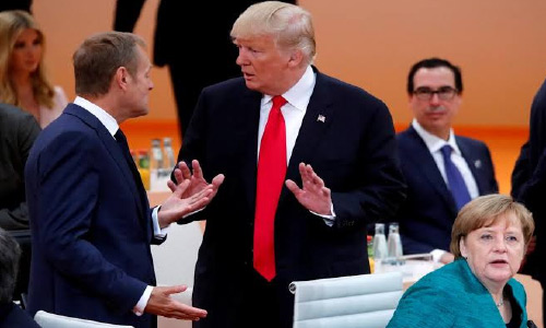 EU&rsquo;s Tusk: Trump Is &lsquo;Perhaps The Most Difficult Challenge&rsquo; For Europe