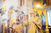 Предстоятель Русской Церкви освятил храм праведного воина Феодора Ушакова в Южном Бутове г. Москвы