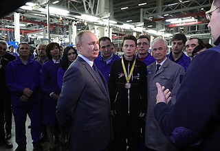 Встреча сработниками завода двигателей ПАО &laquo;КамАЗ&raquo;