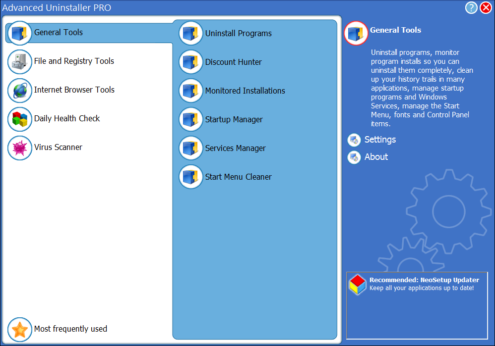 advanced uninstaller PRO screenshot 1