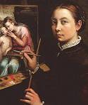 Sofonisba Anguissola: Self-Portrait, ca.1556