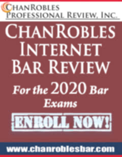 ChanRobles Internet Bar Review : www.chanroblesbar.com