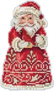 Santa With Cardinal - Jim Shore - Cross Stitch Kit