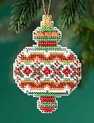 Ruby Diamond - Beaded Cross Stitch Kit