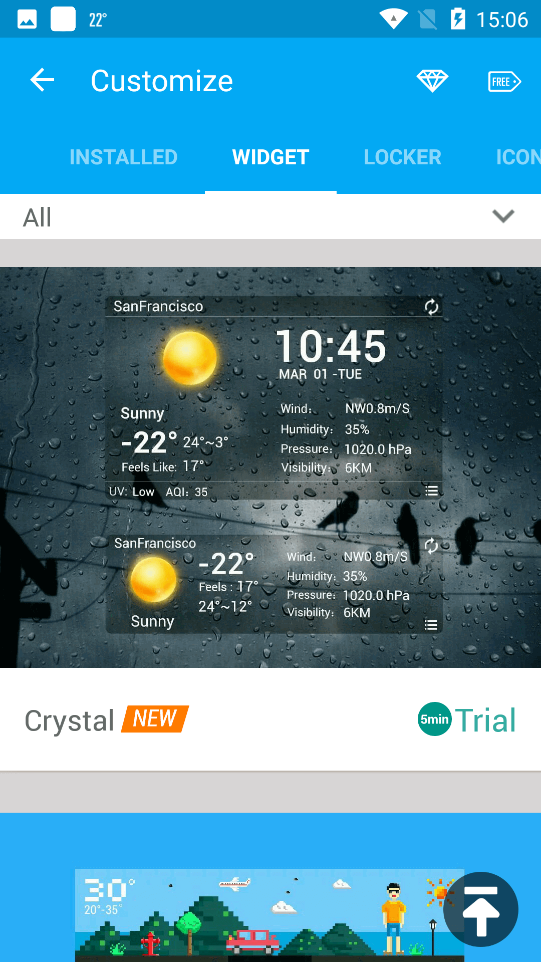 Widgets Store
