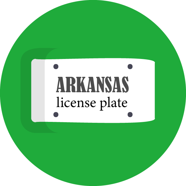 Arkansas License Plates