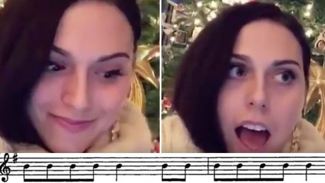Alto line in Christmas