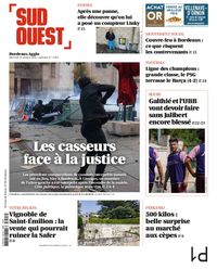 La une de sudouest aujourd'hui