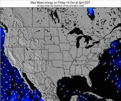 United States wave energy surf 7 days forecast