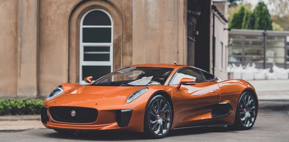 Суперкар Jaguar C-X75 Джеймса Бонда выставлен на аукцион