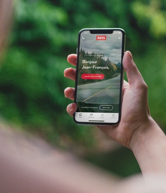 Choisissez le mod&egrave;le dans la cat&eacute;gorie r&eacute;serv&eacute;e avec l&rsquo;application mobile Avis