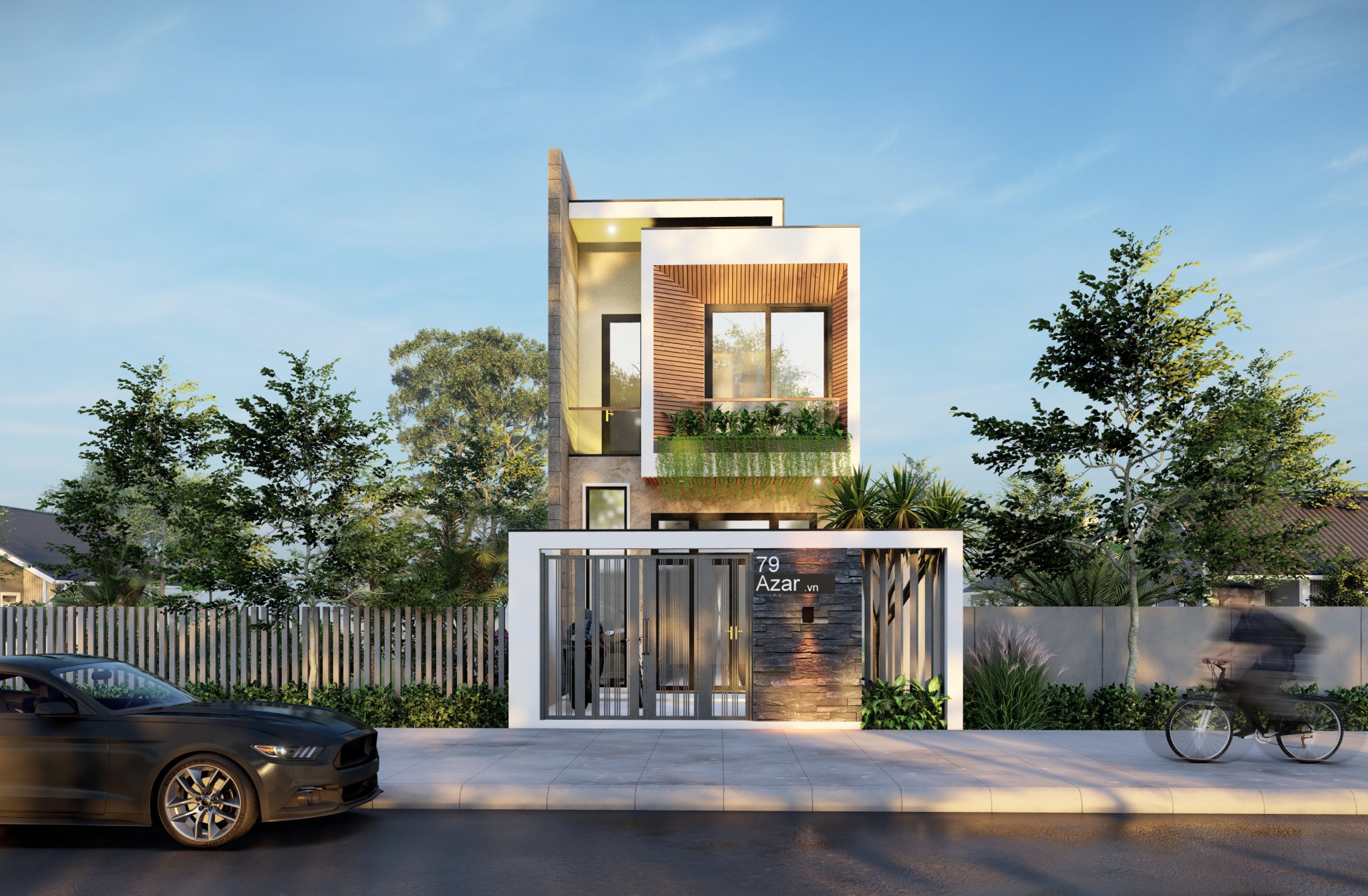 Thiết kế Nh&agrave; đẹp Đ&agrave; Nẵng_ NH&Agrave; ANH ĐỨC