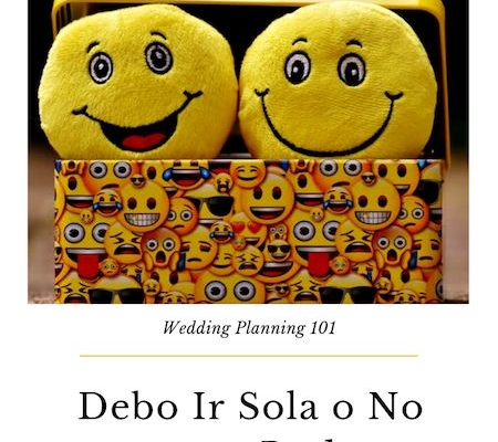 Hoy cubrimos &ldquo;la&rdquo; pregunta del siglo: &iquest;debo ir sola a una boda? &iquest;O tengo que buscar compa&ntilde;&iacute;a? Descubre la respuesta en el blog.