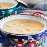 Cheesy Cauliflower Soup