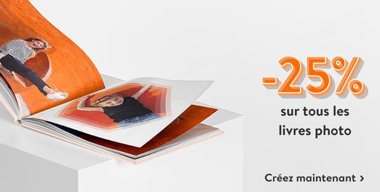 -25% sur tous les livres photo