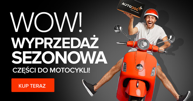 Wow! Wyprzedaż sezonowa na części do motocykli!