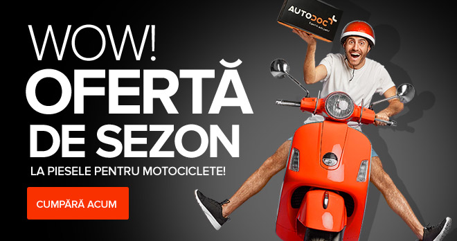 Wow! Ofertă de sezon la piesele pentru motociclete!