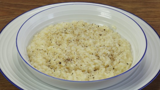 Risotto Castelmagno e Moscato