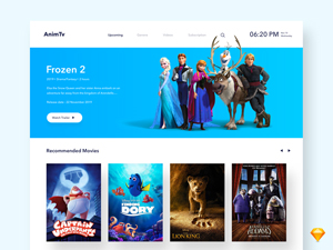 Smart TV UI Design