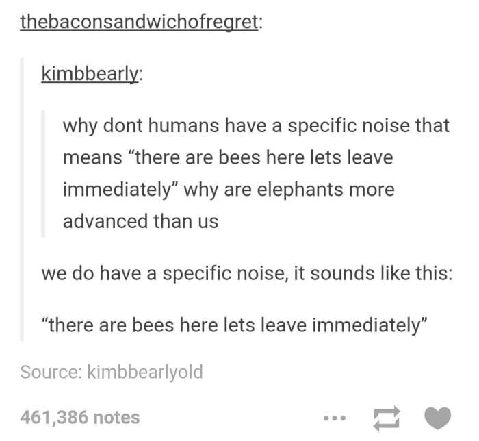 Just say the noise.