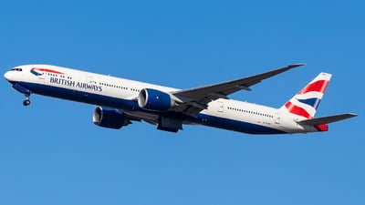 G-STBB - Boeing 777-36NER - British Airways