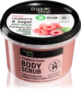 Organic Shop Body Scrub Raspberry & Sugar