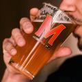 UMD "M" Logo / Pint Glass Product Image