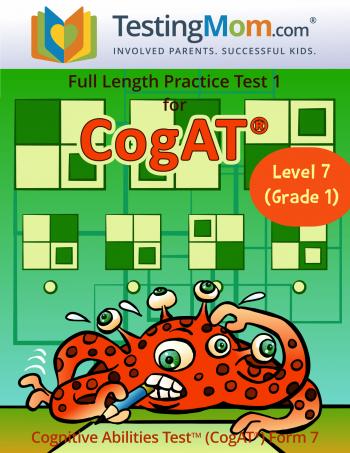 CogAT 1st Grade Practice Test