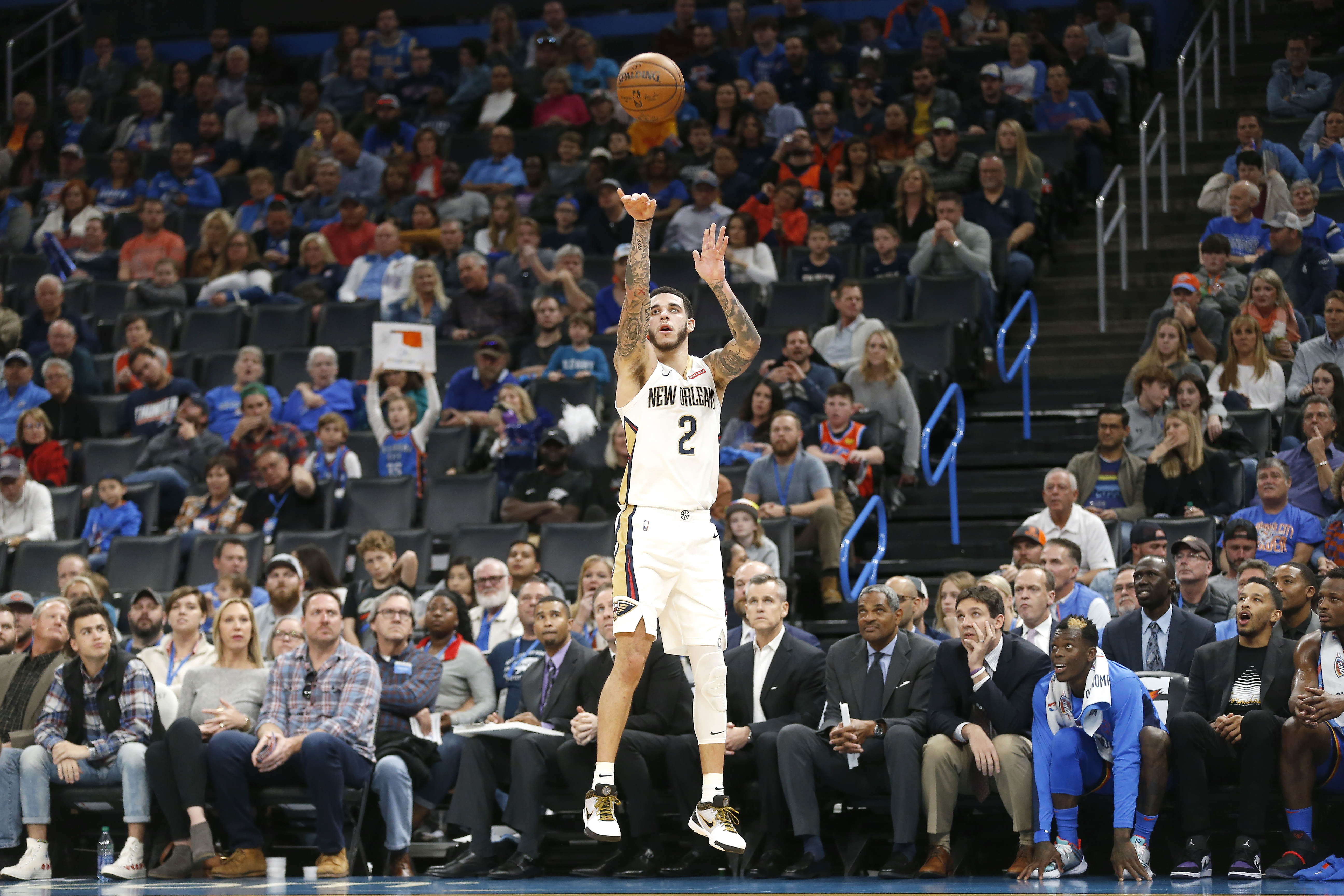 New Orleans Pelicans v Oklahoma City Thunder