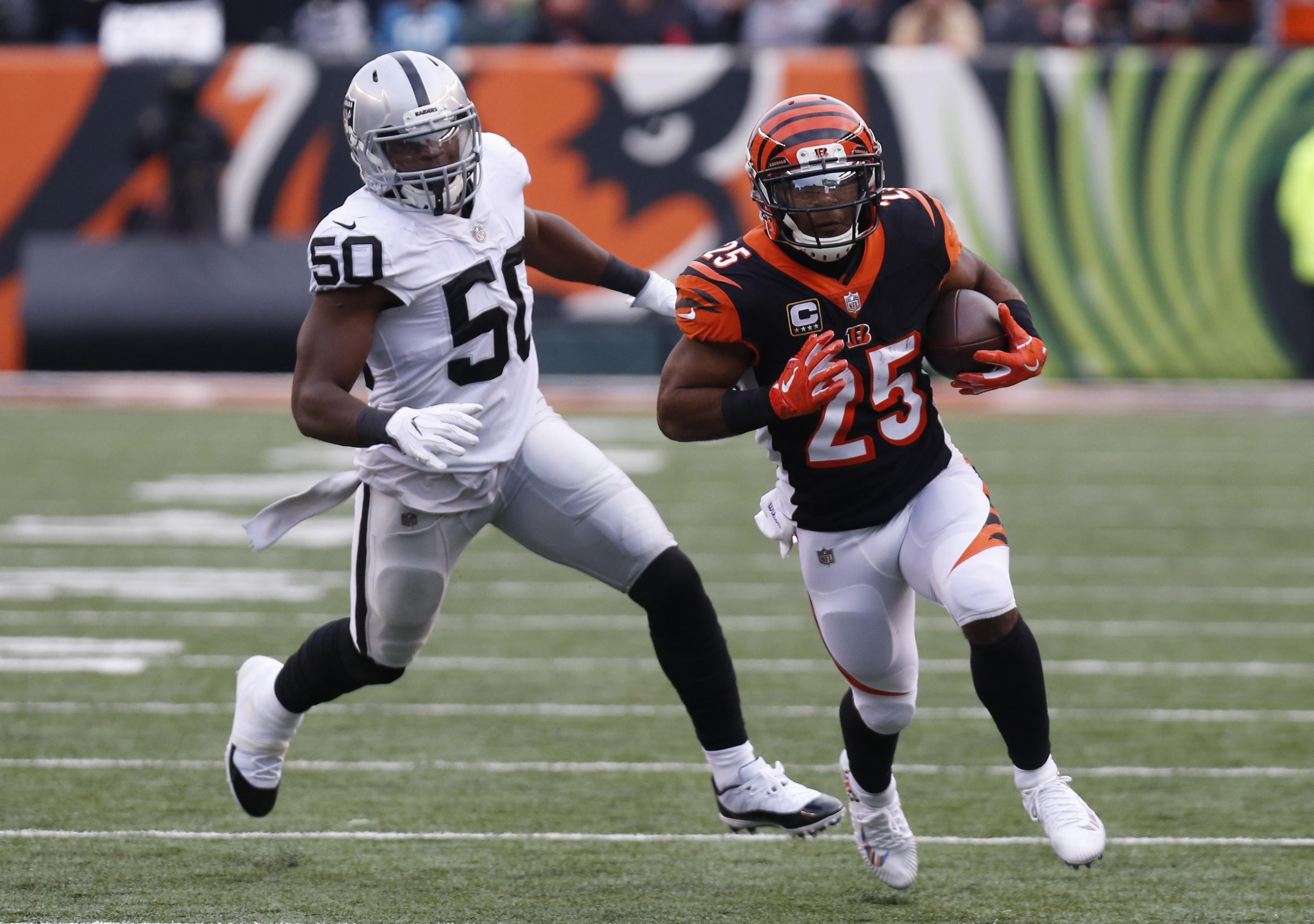 NFL: Oakland Raiders at Cincinnati Bengals