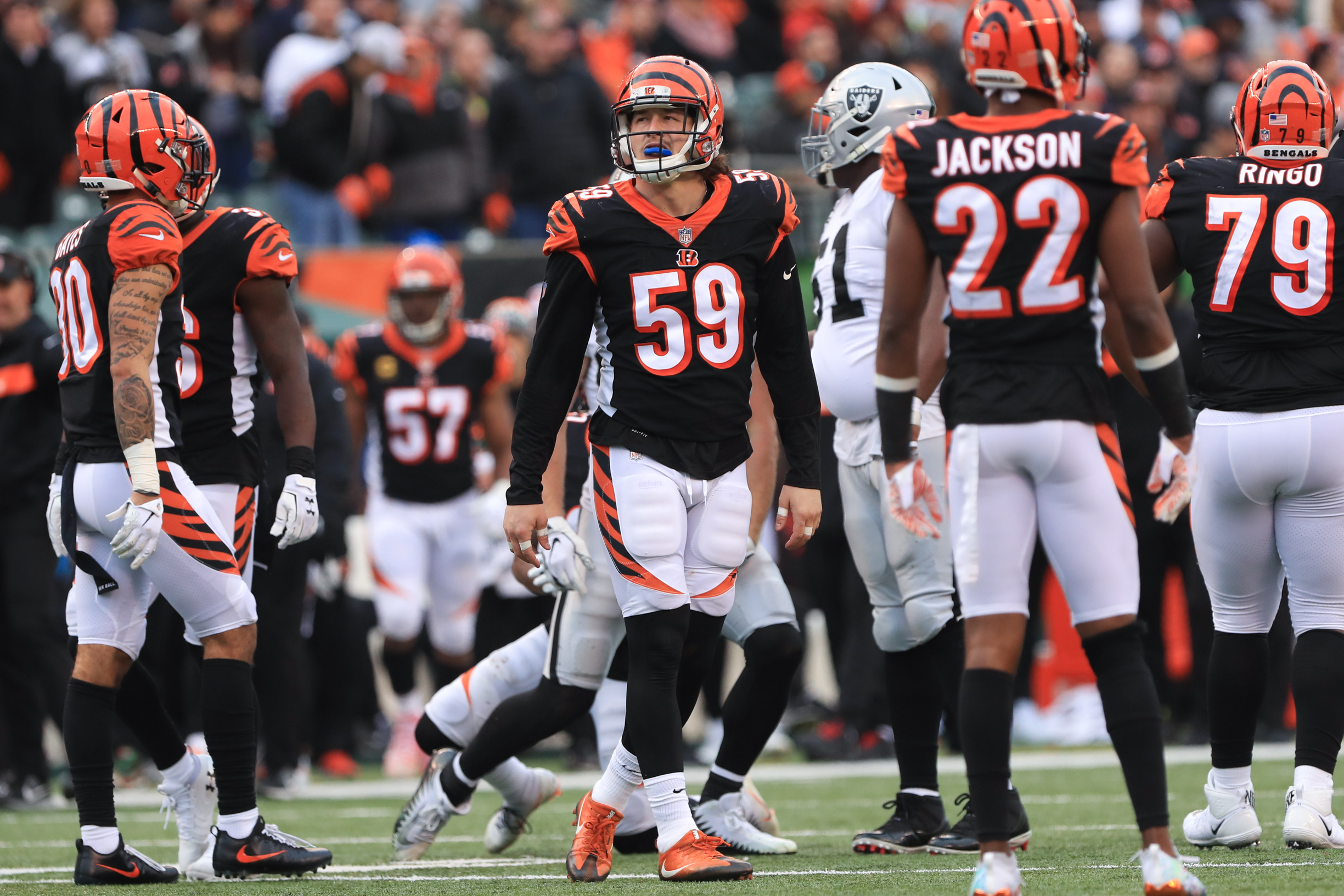 NFL: DEC 16 Raiders at Bengals