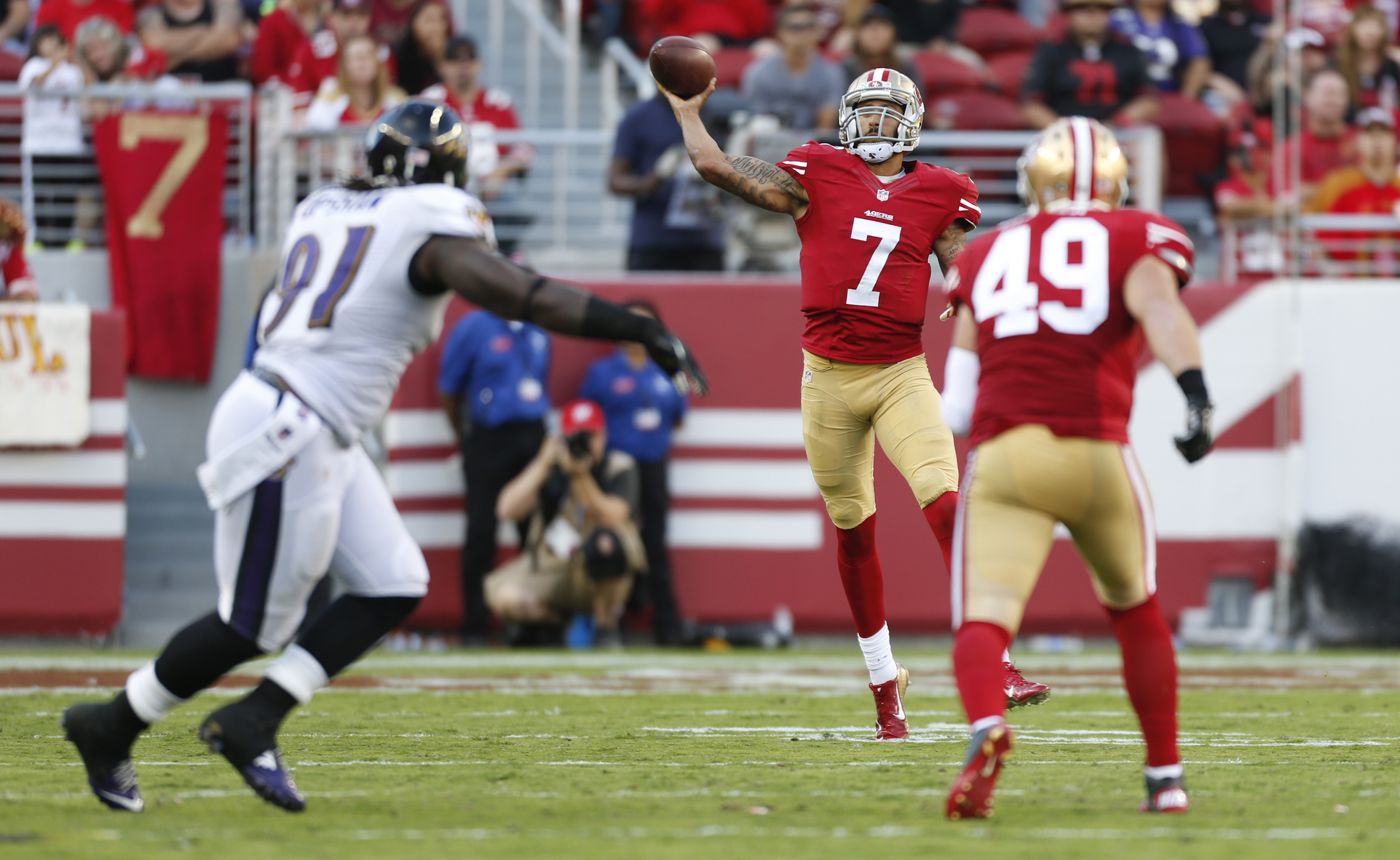 Baltimore Ravens v San Francisco 49ers