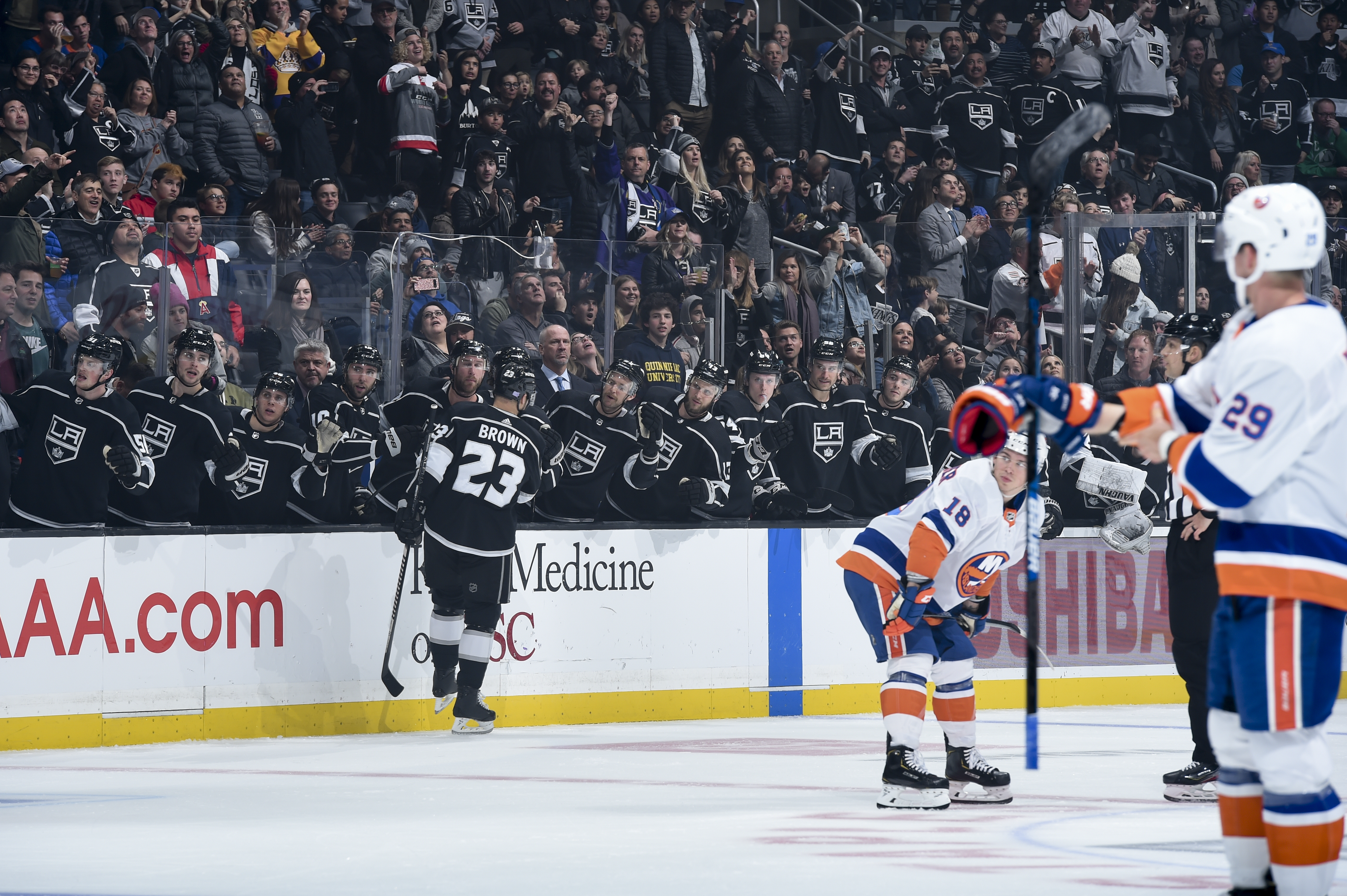New York Islanders v Los Angeles Kings