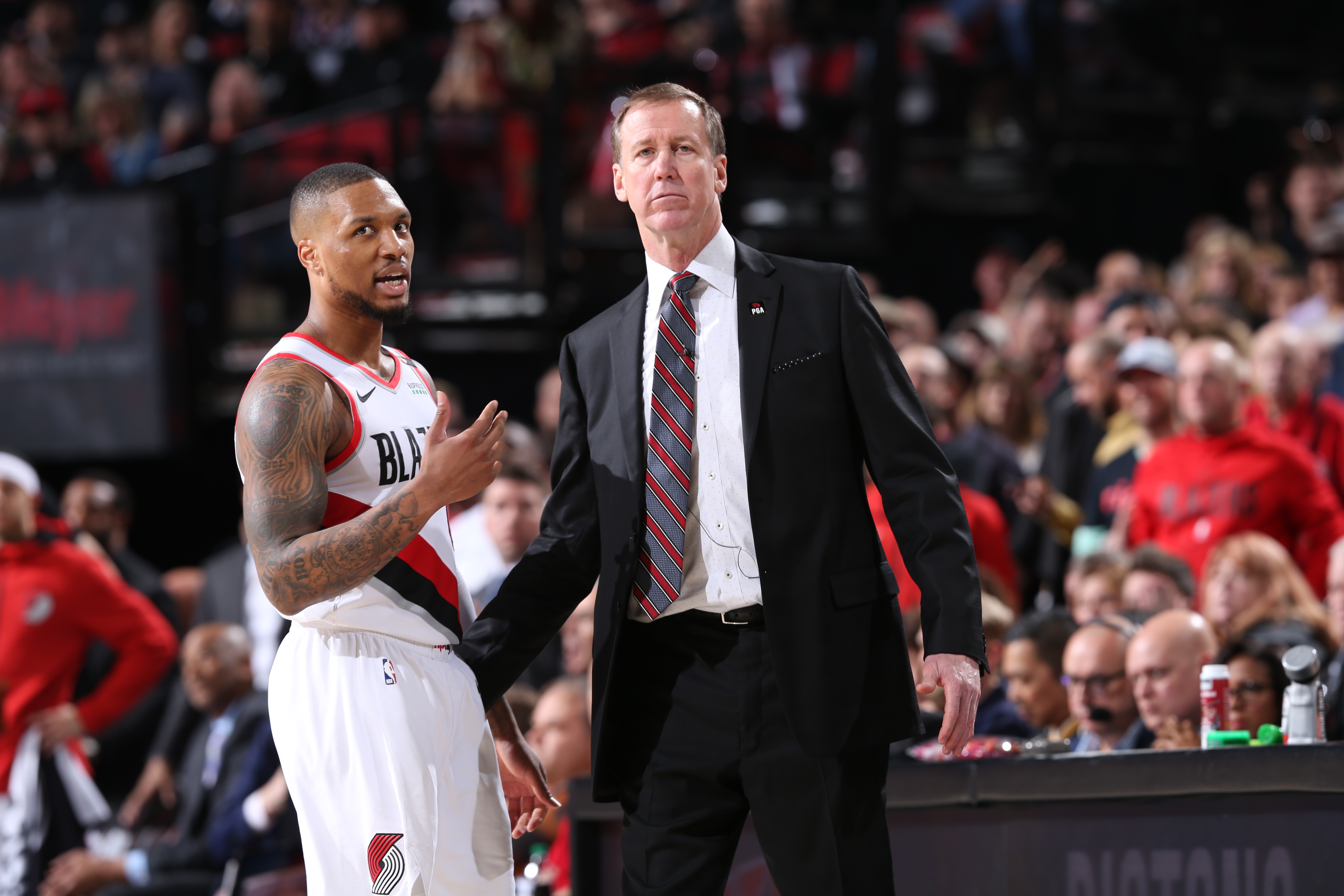 Oklahoma City Thunder v Portland Trail Blazers - Game One