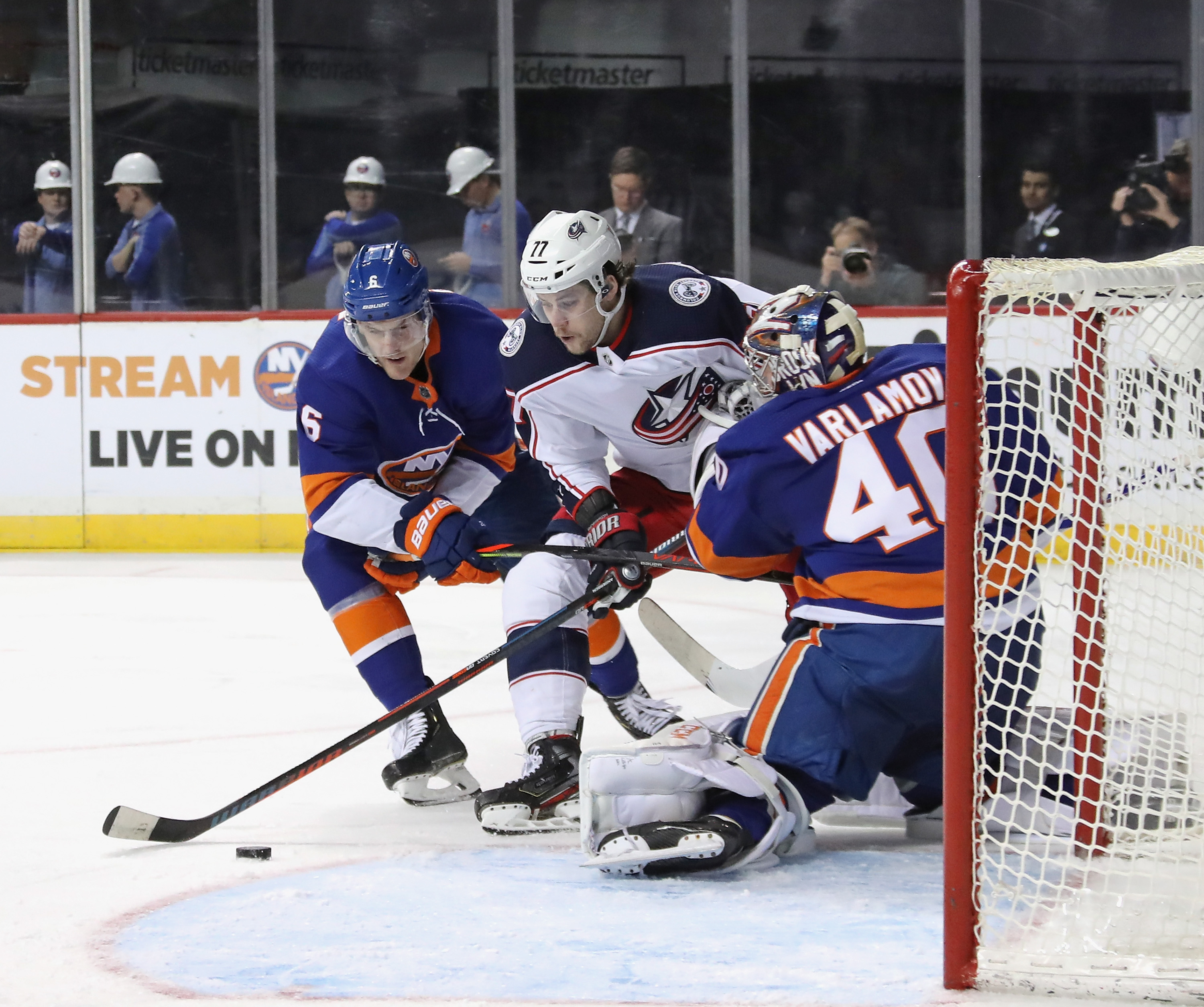 Columbus Blue Jackets v New York Islanders