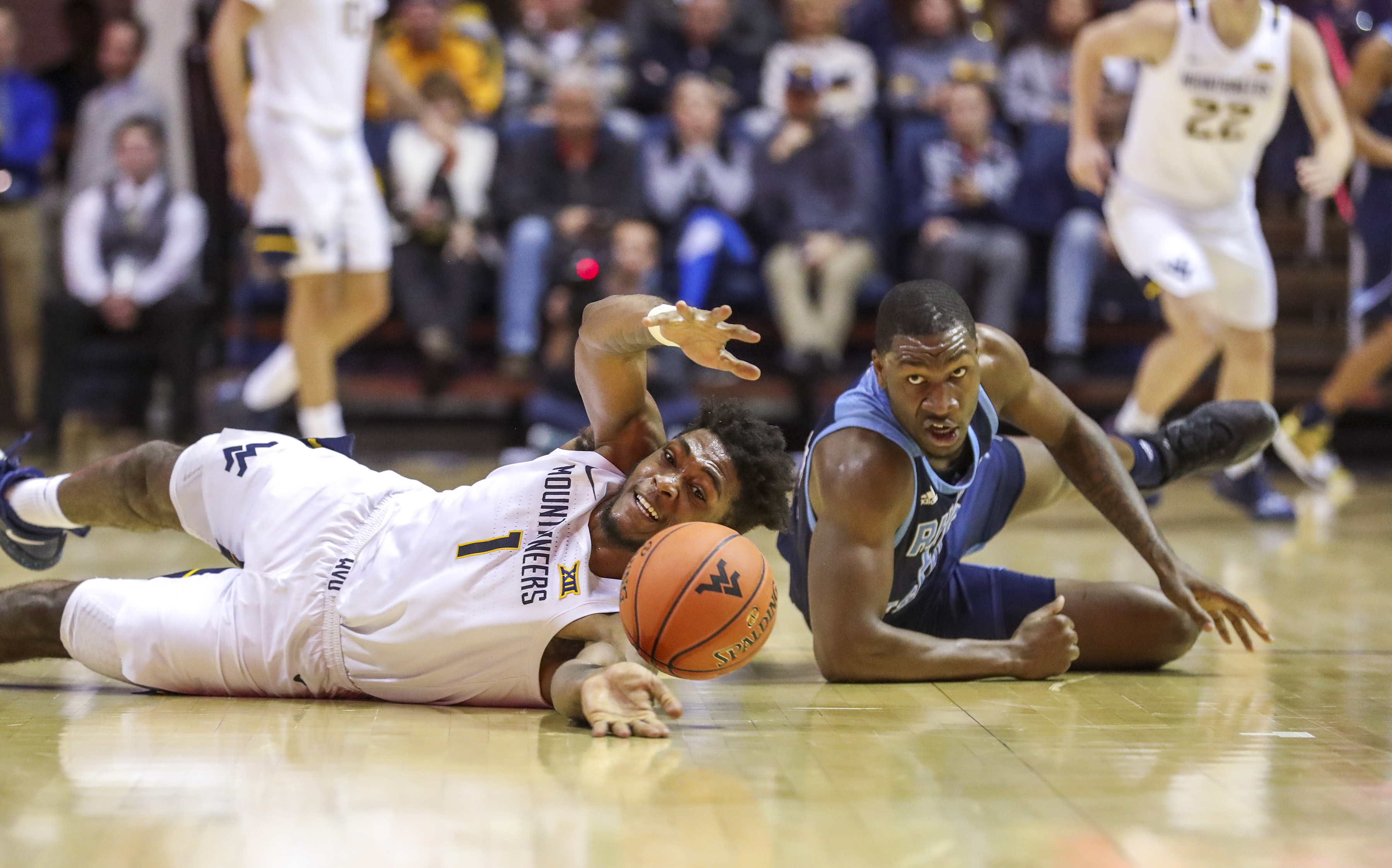 NCAA Basketball: Rhode Island at West Virginia